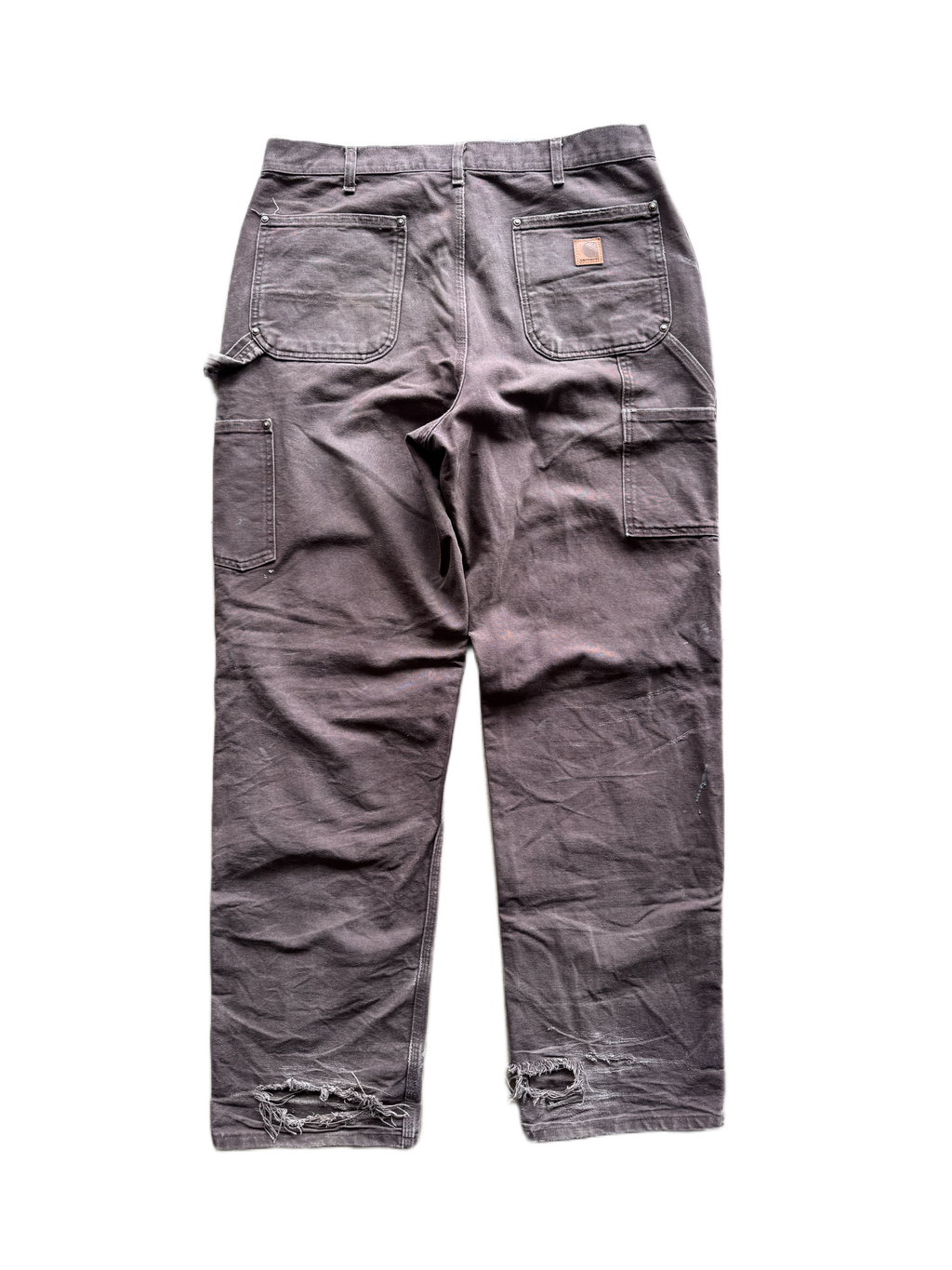 vintage brown carhartt brown double knees