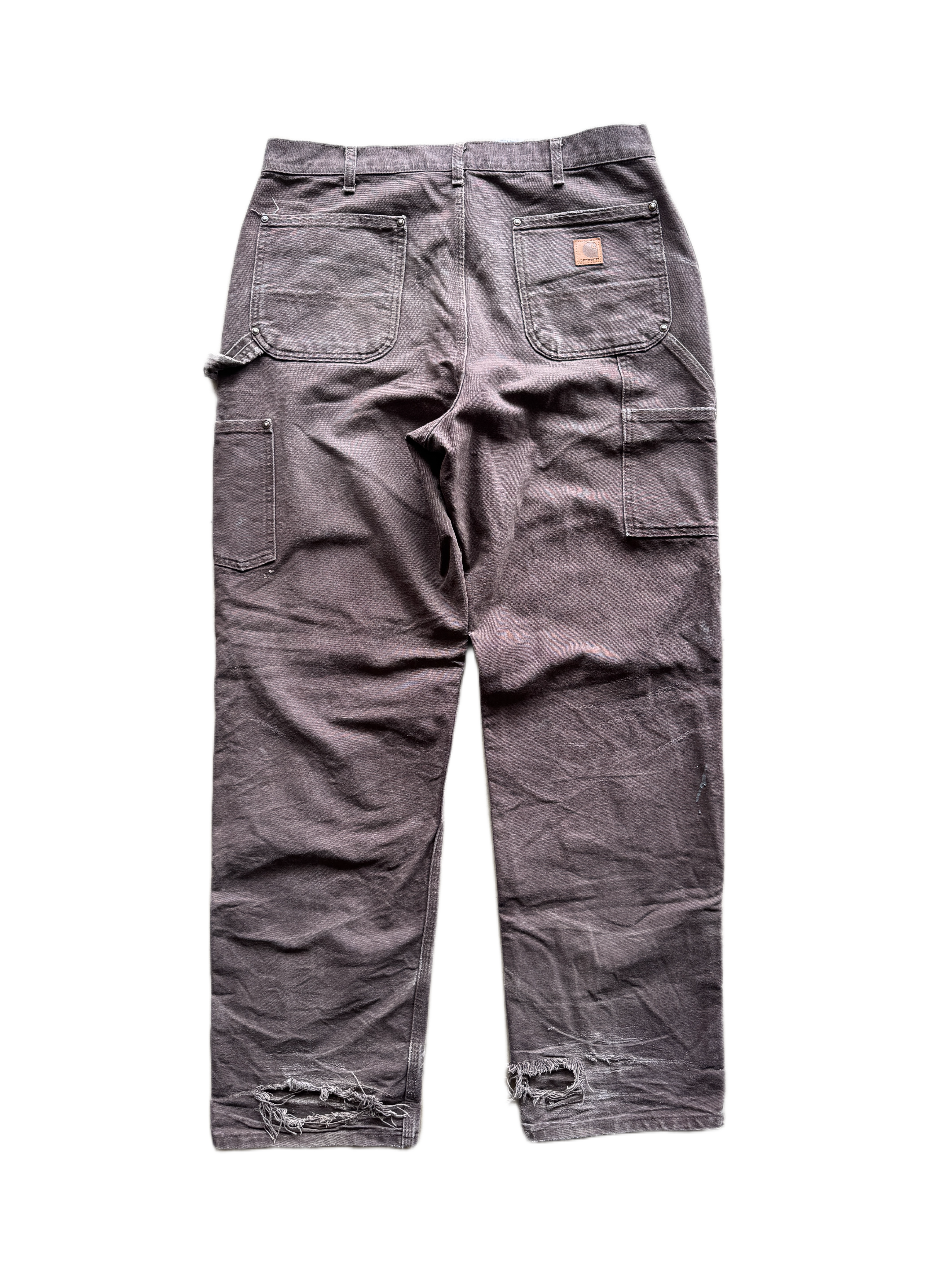 vintage brown carhartt brown double knees