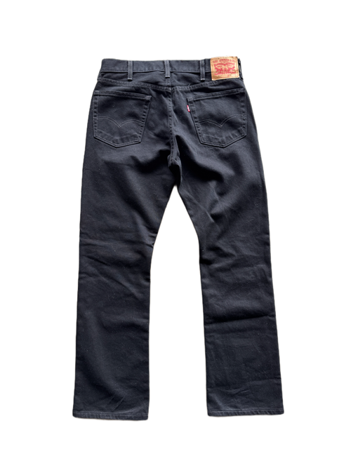 bootcut black levis 517 jeans