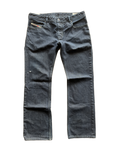 vintage diesel bootcut raw jeans