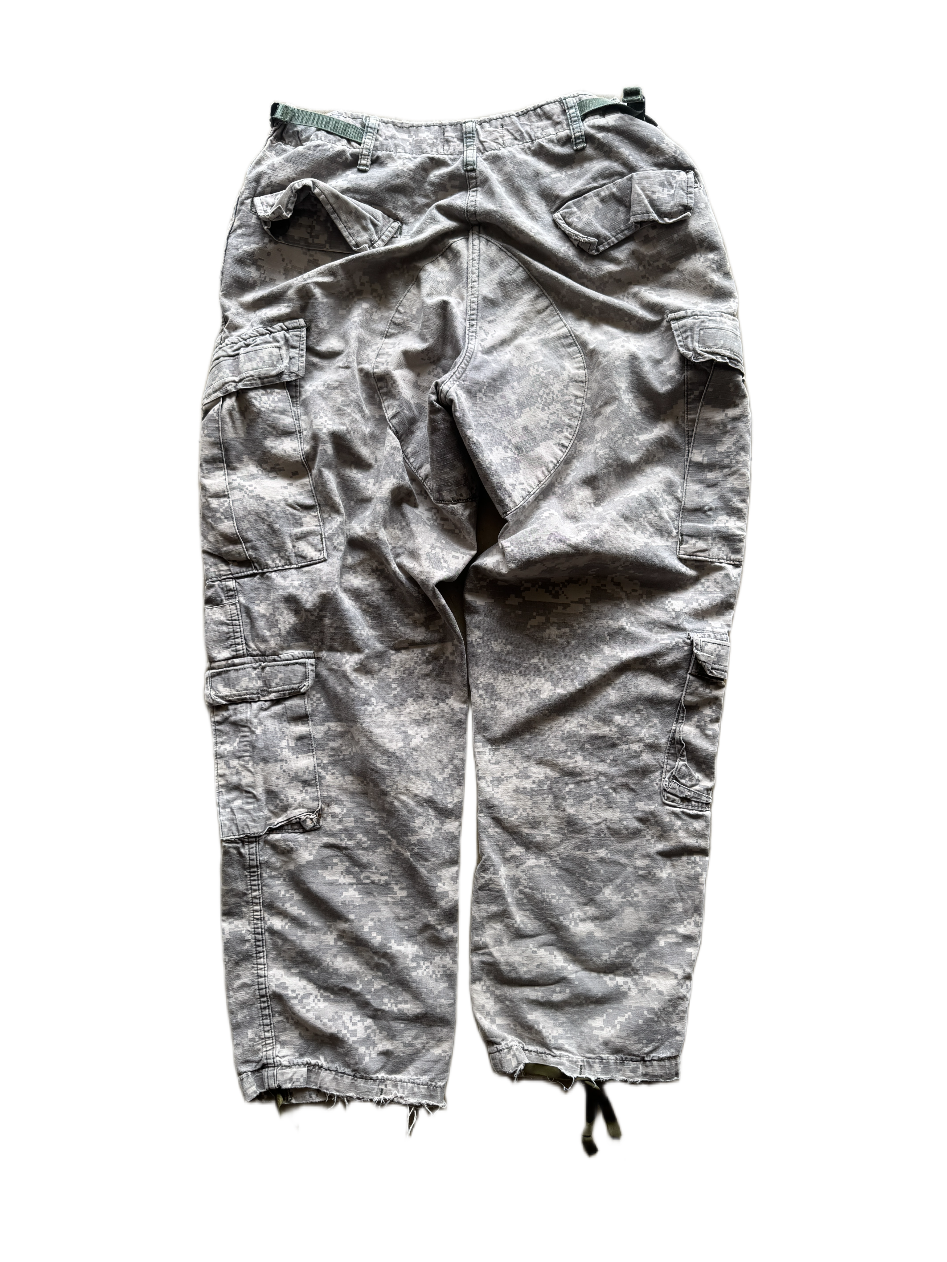 vintage digital camo cargos