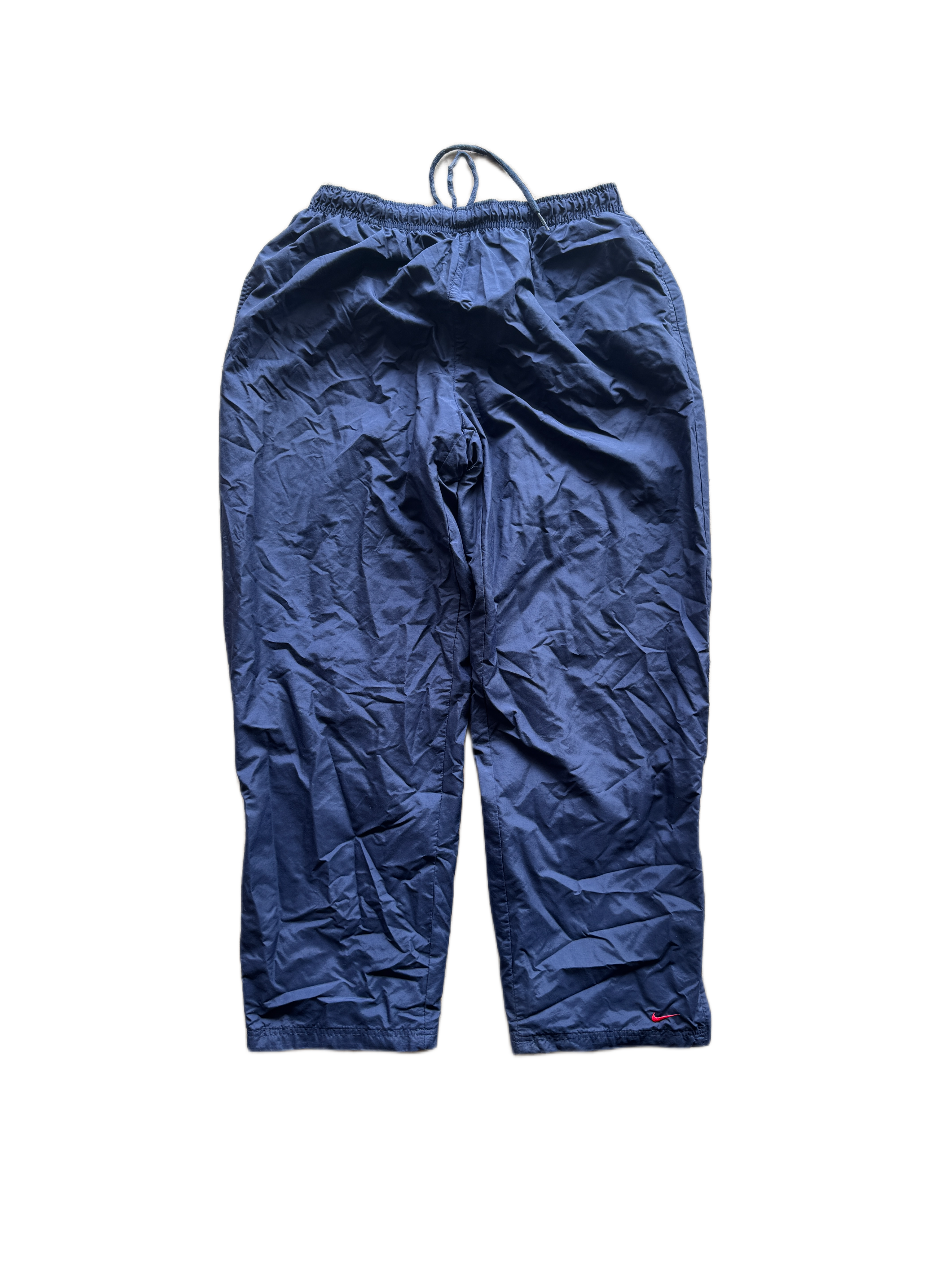 baggy vintage nike blue trackpants