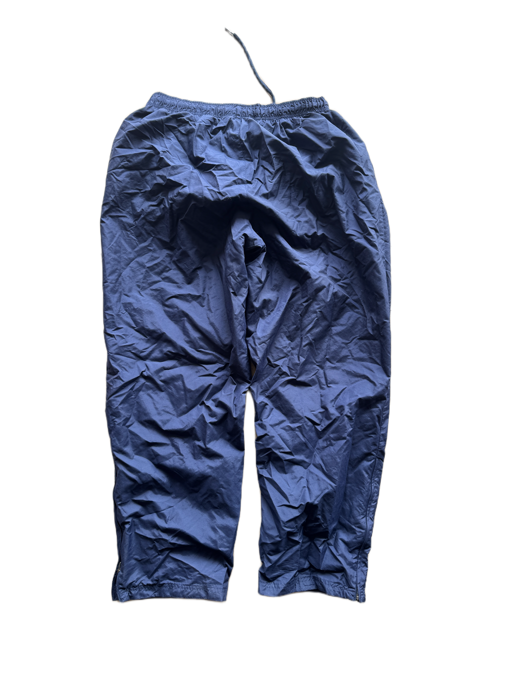 baggy vintage nike blue trackpants