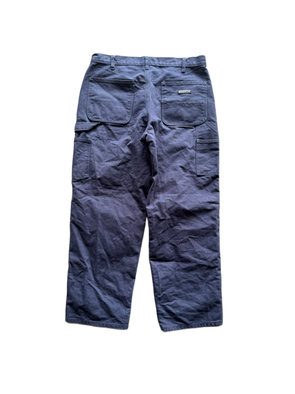 vintage baggy dakota double knees