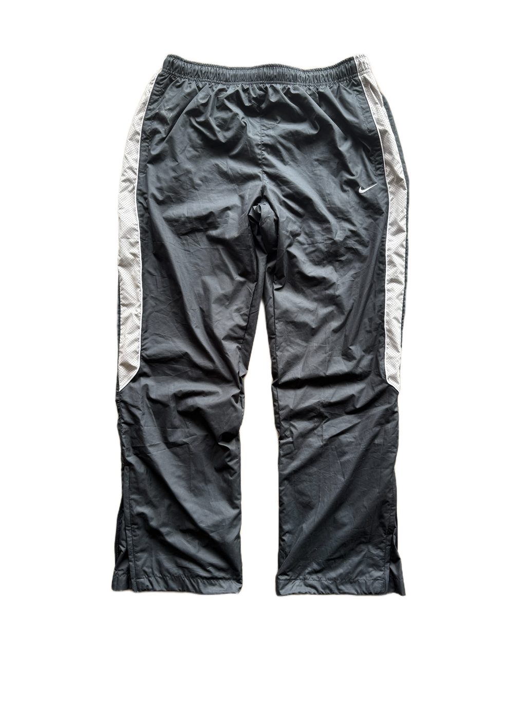 vintage baggy nike black trackpants