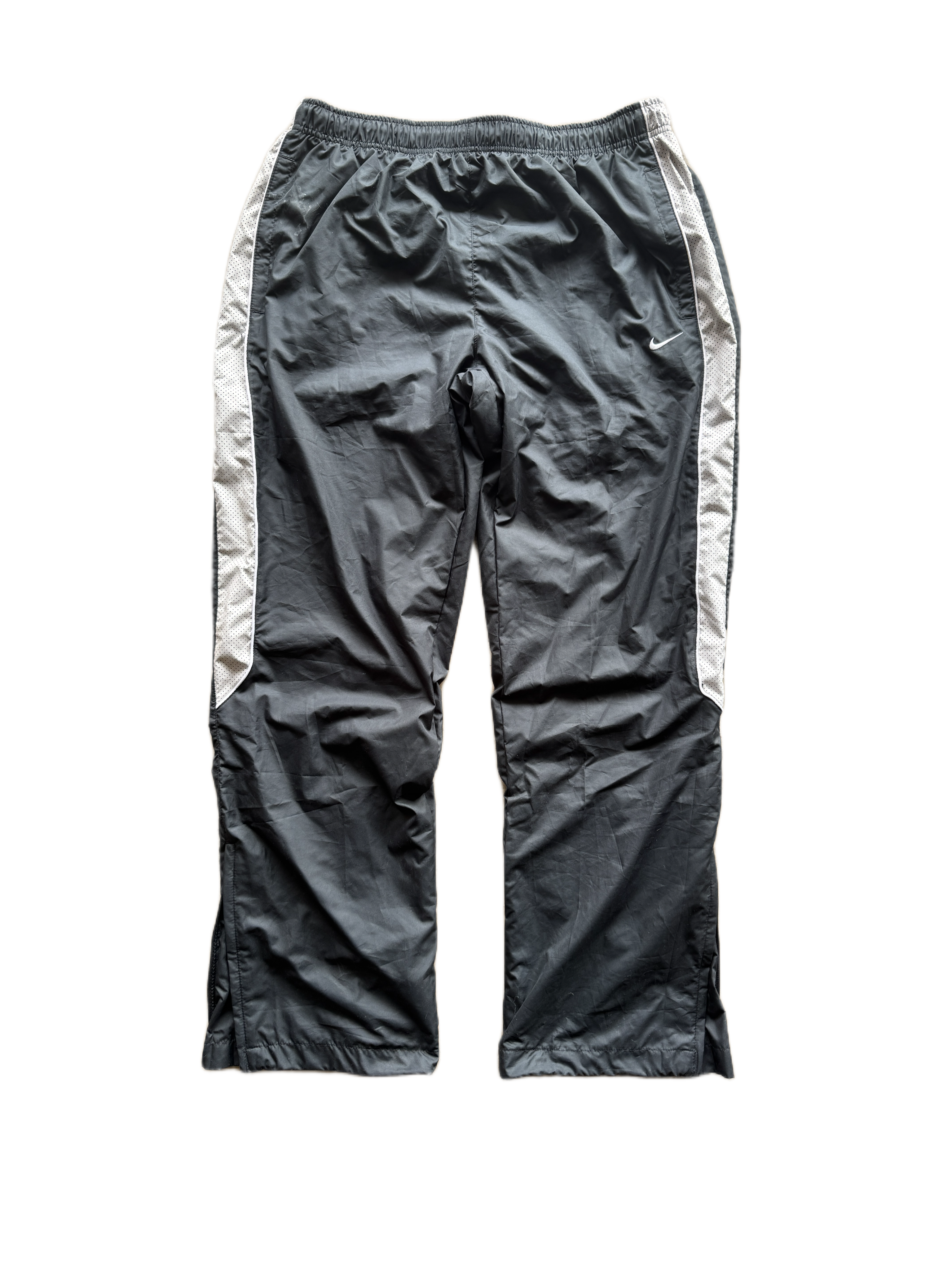 vintage baggy nike black trackpants