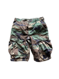 vintage baggy camo shorts