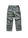 vintage green carhartt double knees