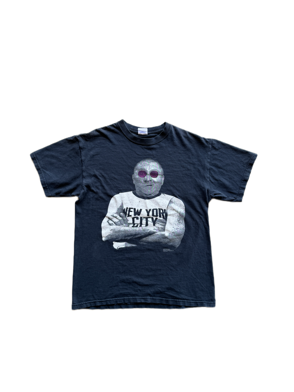 vintage the three stooges john lennon "new york city" parody tee