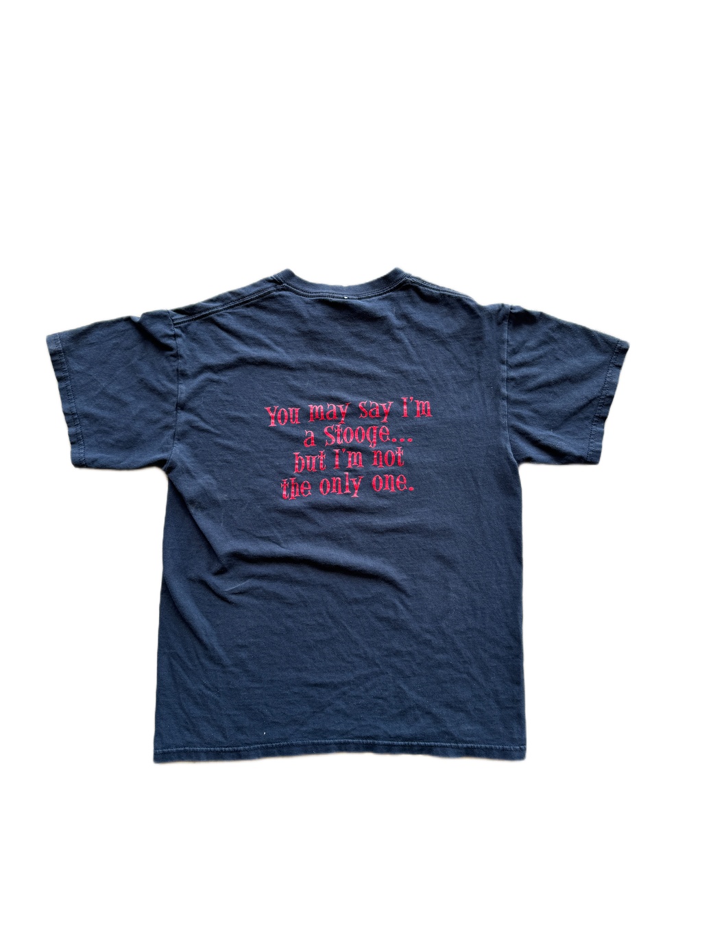 vintage the three stooges john lennon "new york city" parody tee