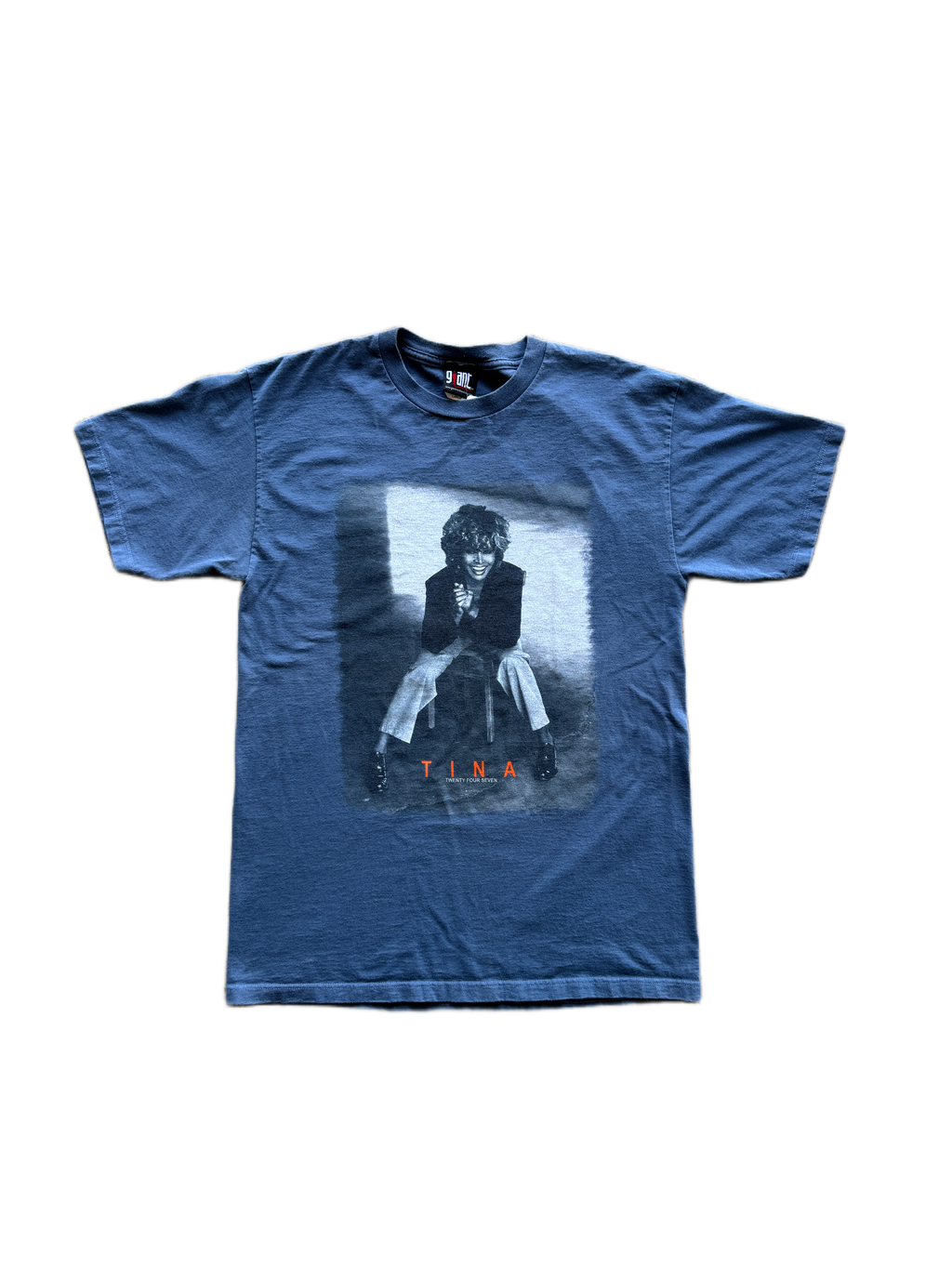 vintage tina turner 24/7 tour tee