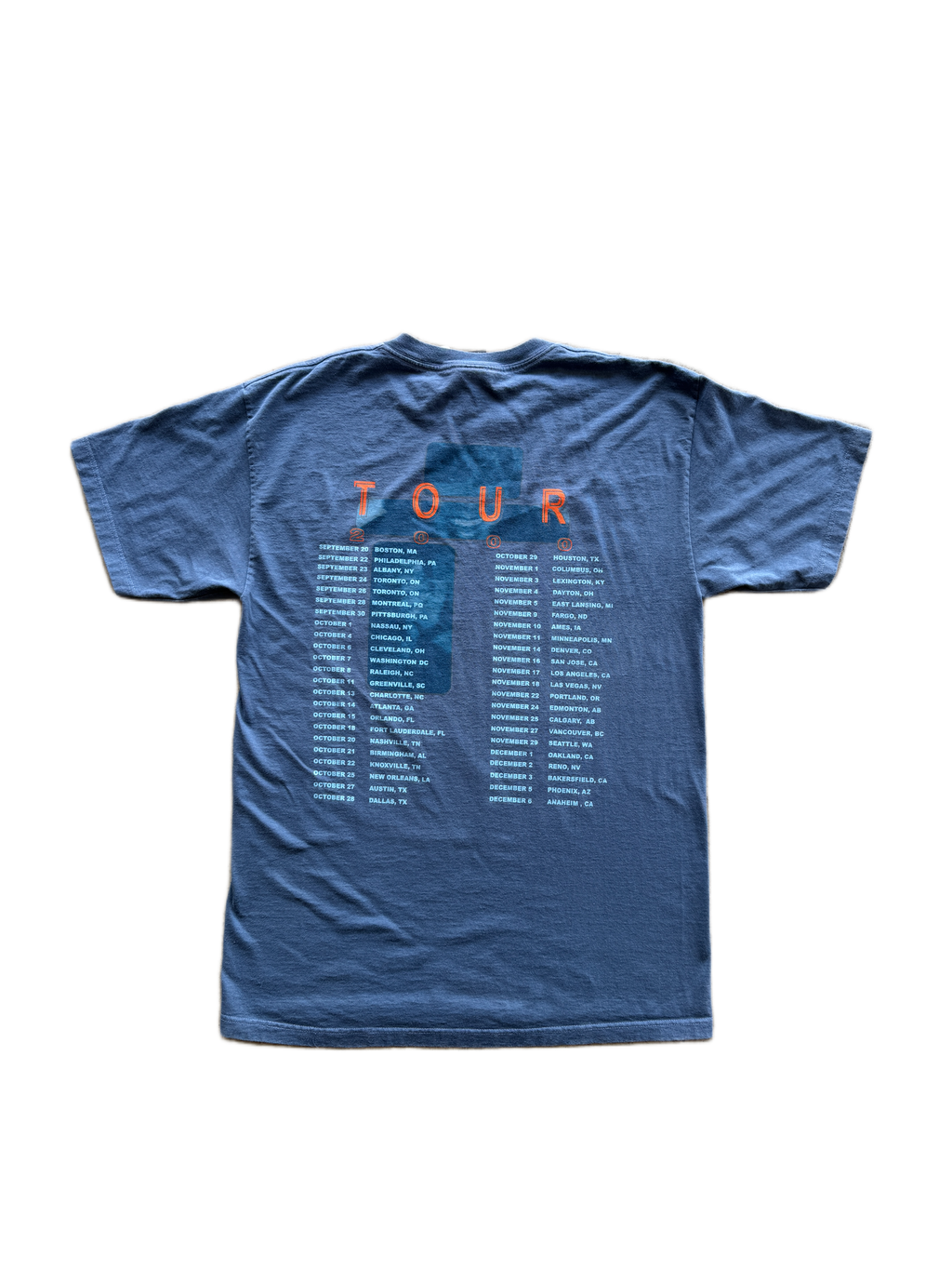 vintage tina turner 24/7 tour tee