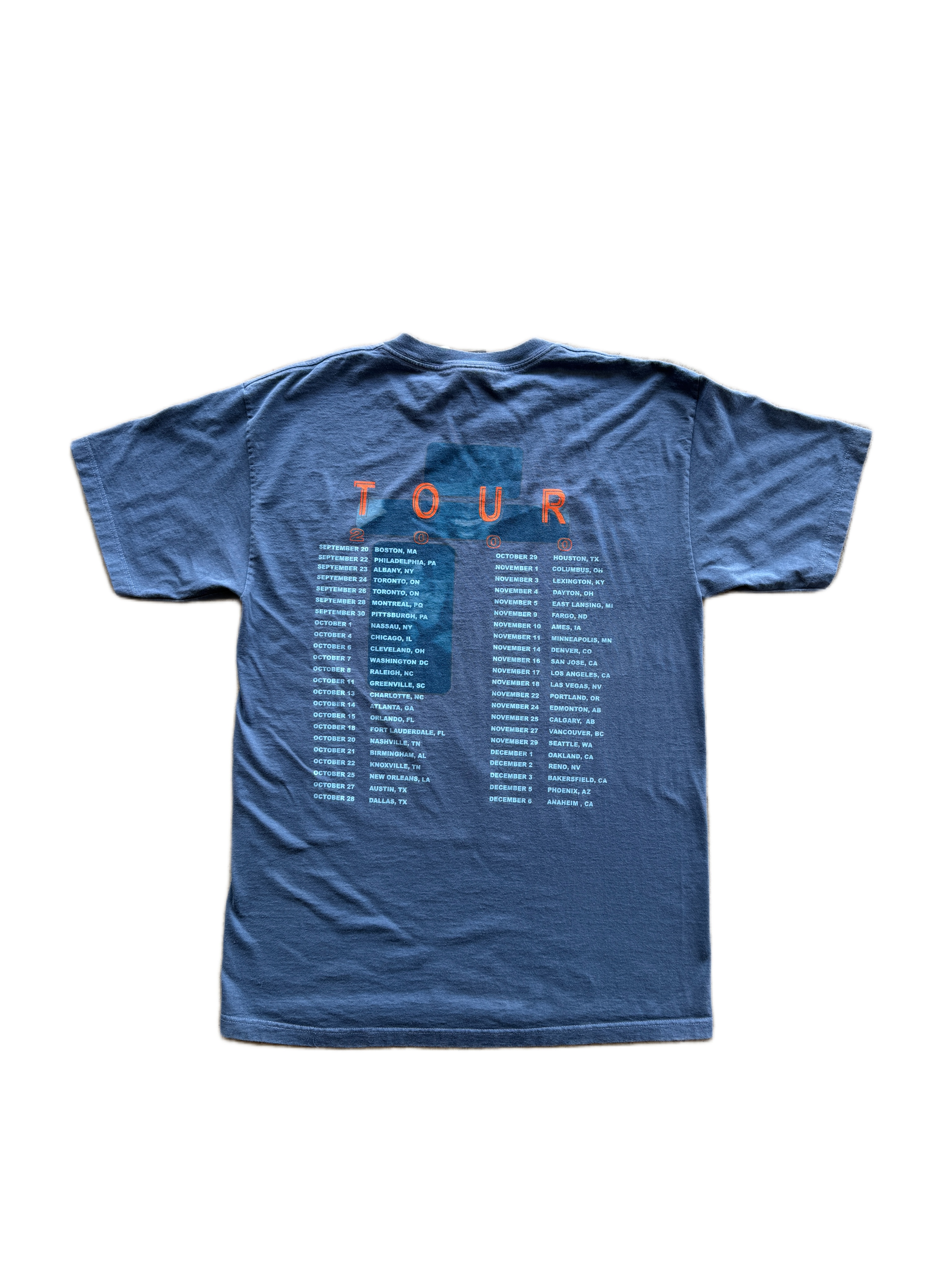 vintage tina turner 24/7 tour tee