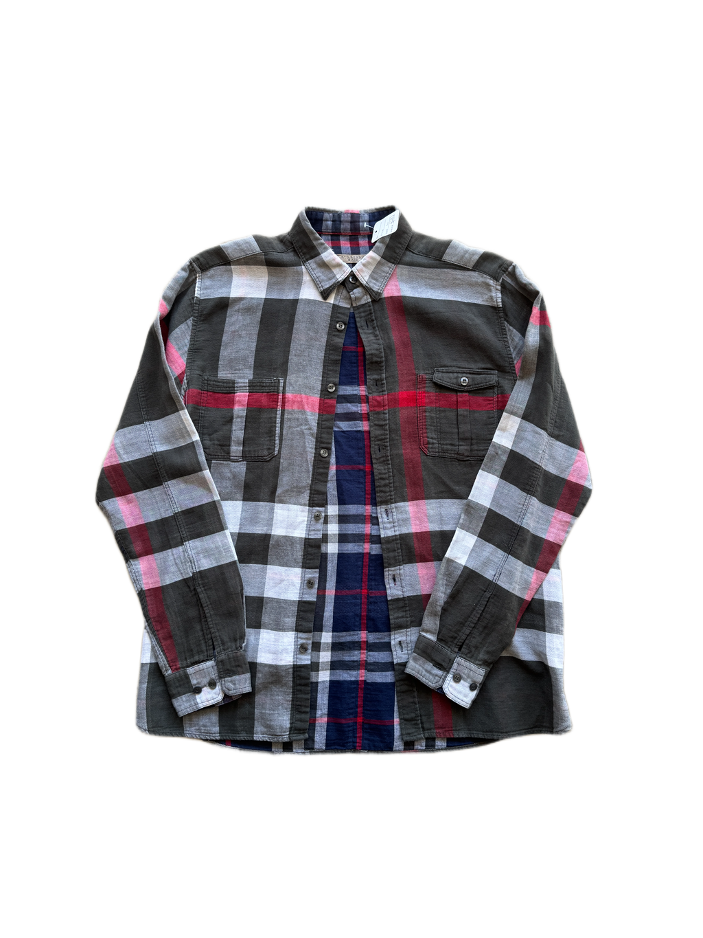 vintage burberry flannel