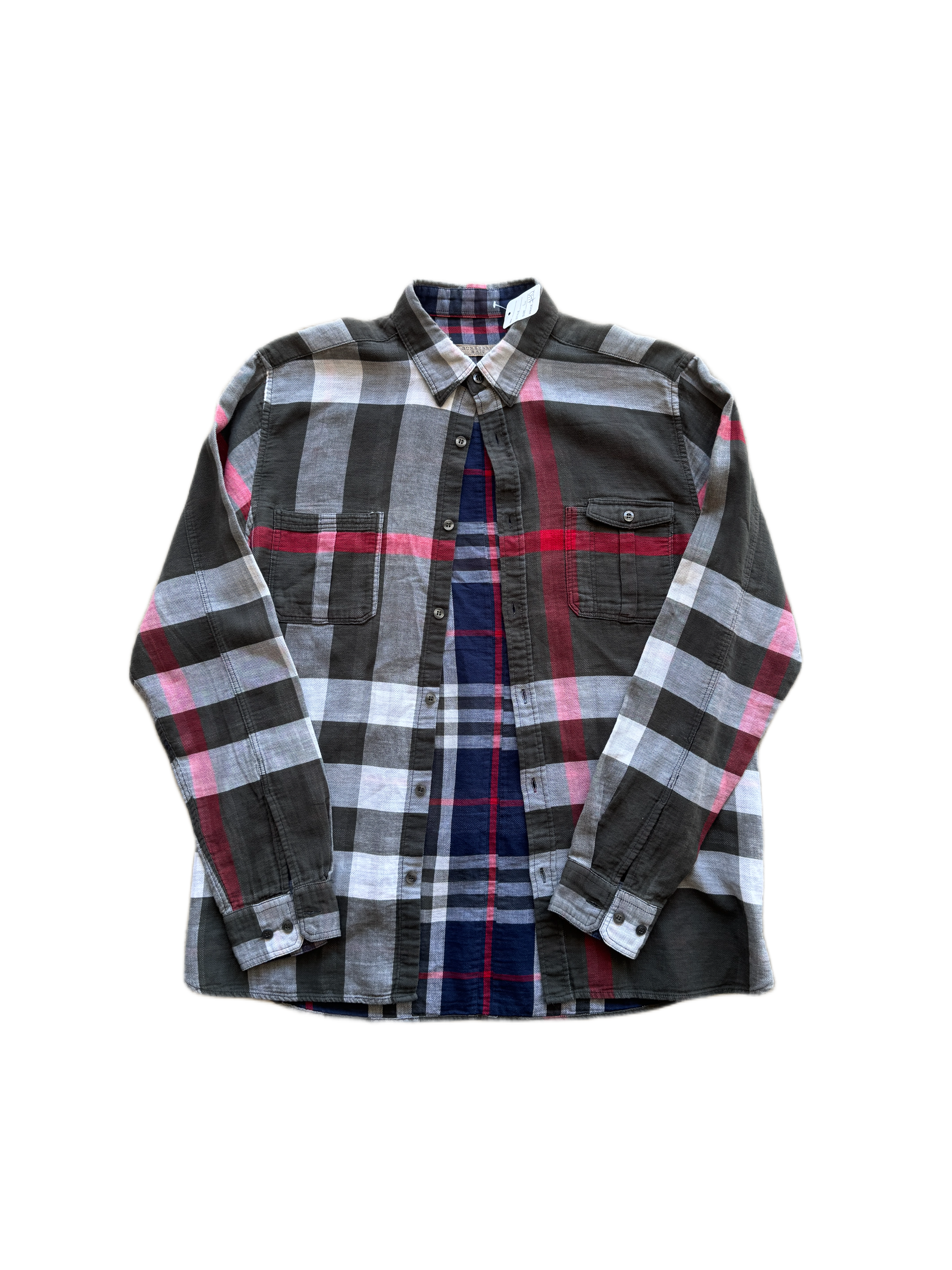 vintage burberry flannel