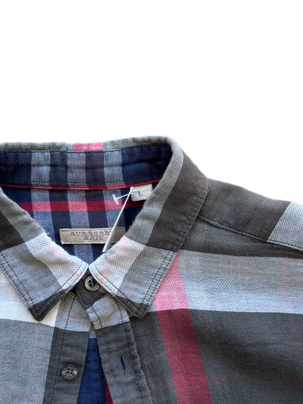 vintage burberry flannel