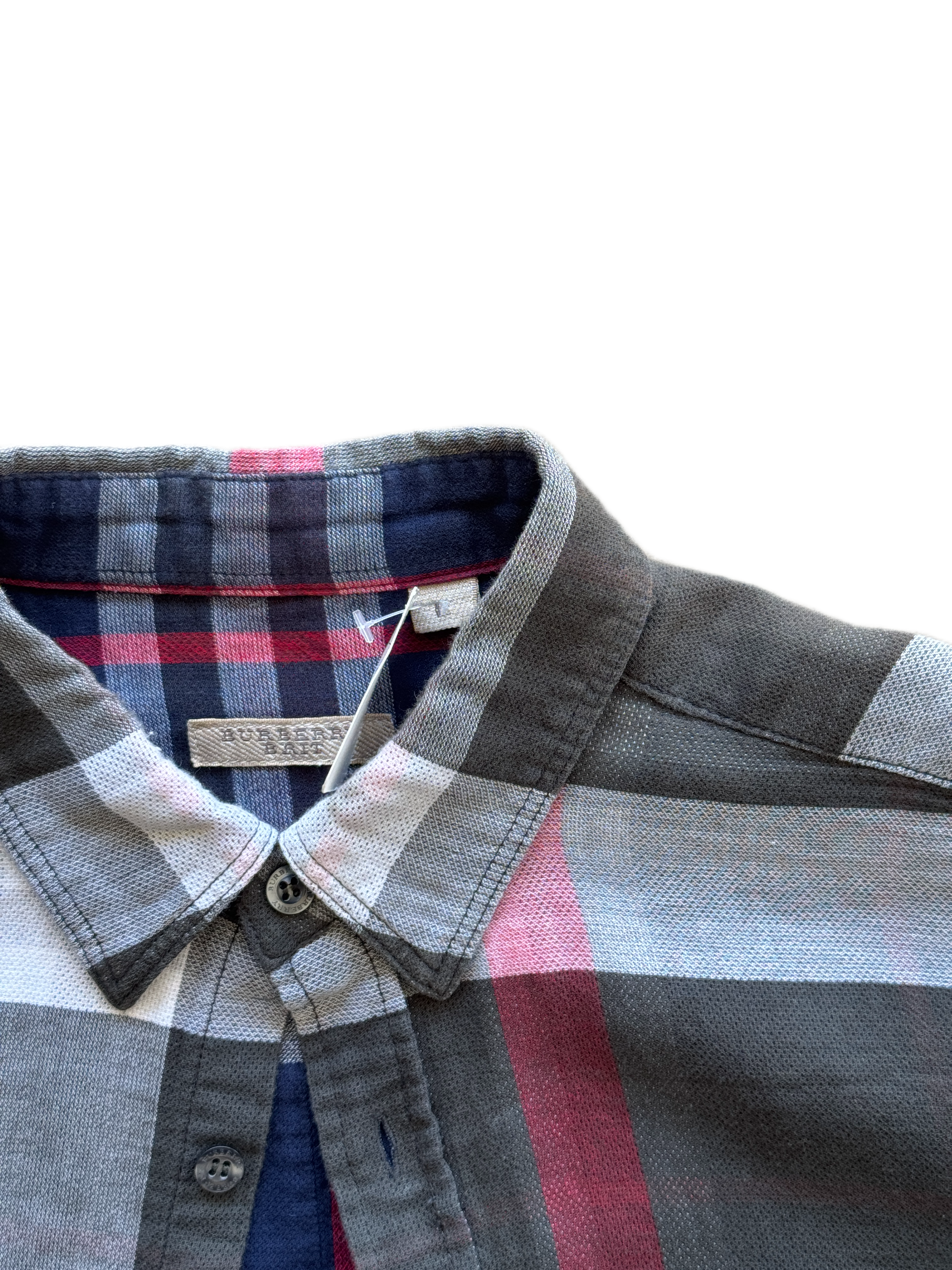 vintage burberry flannel