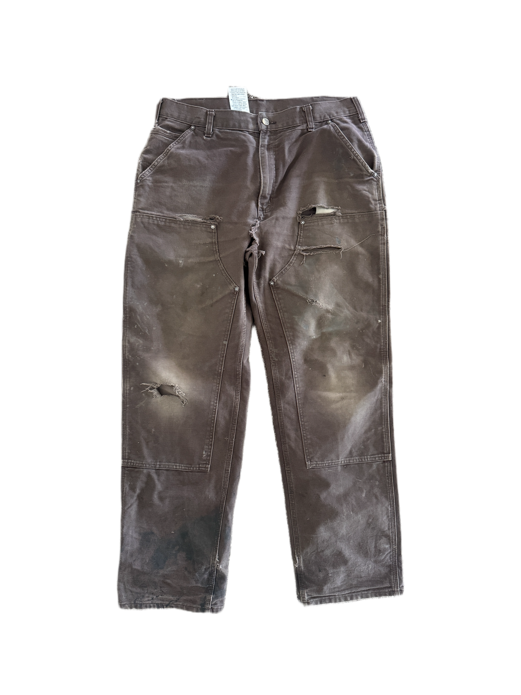 vintage brown carhartt double knees