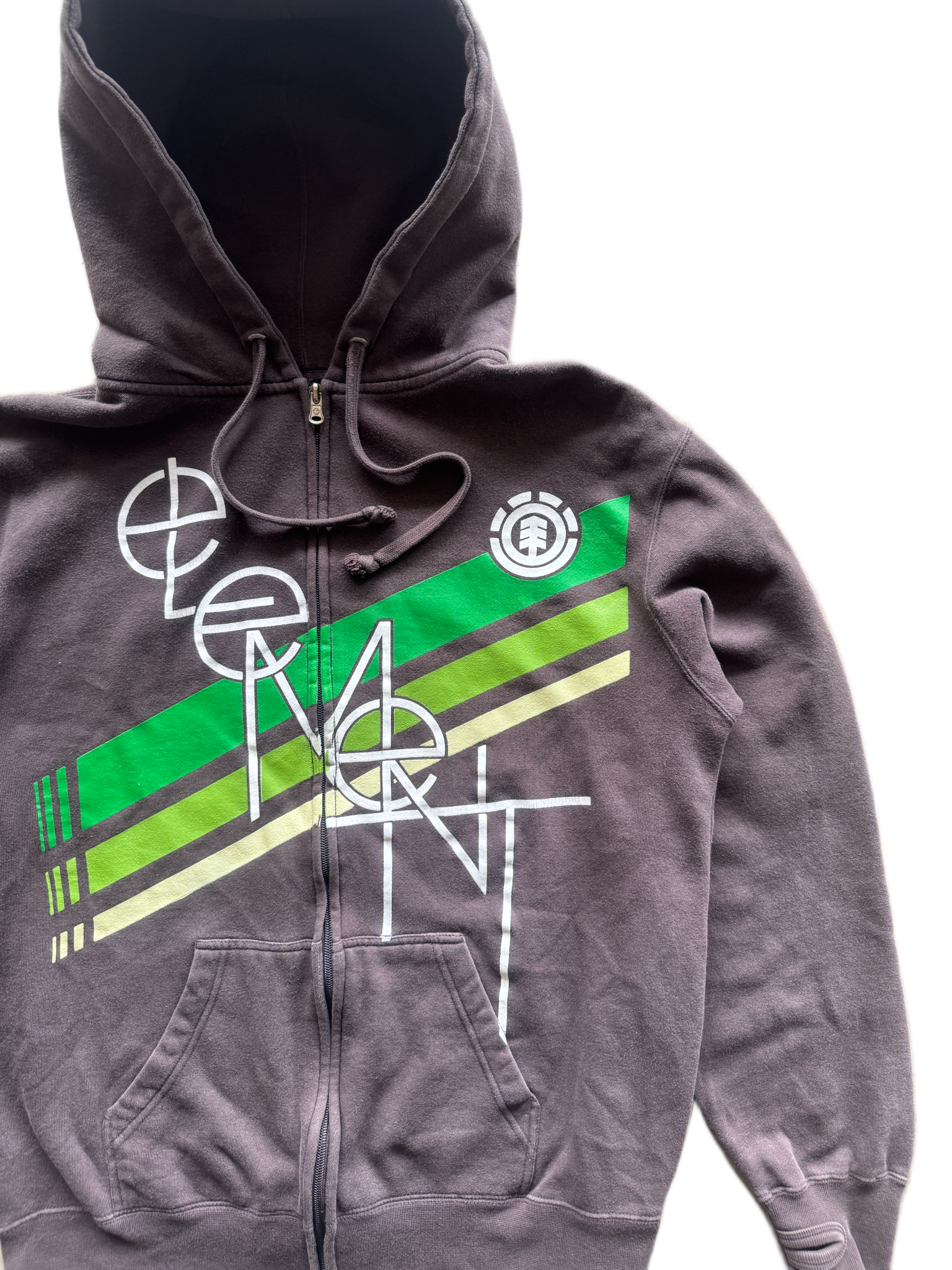 vintage element zipup hoodie