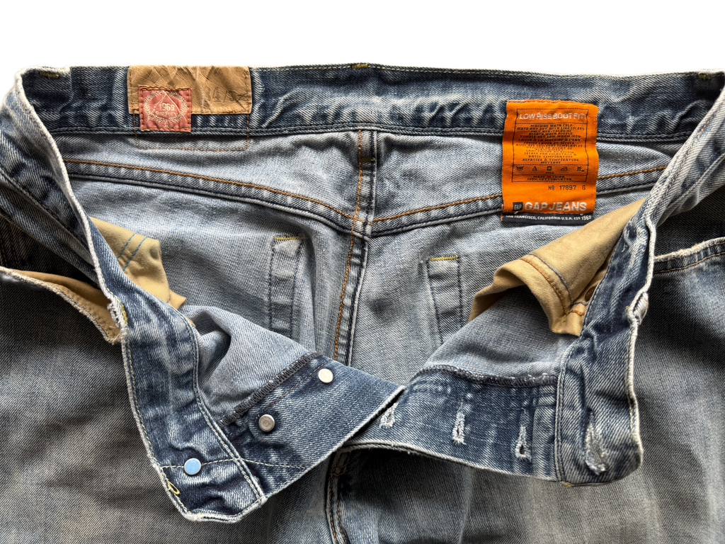 vintage gap lowrise bootcut jeans