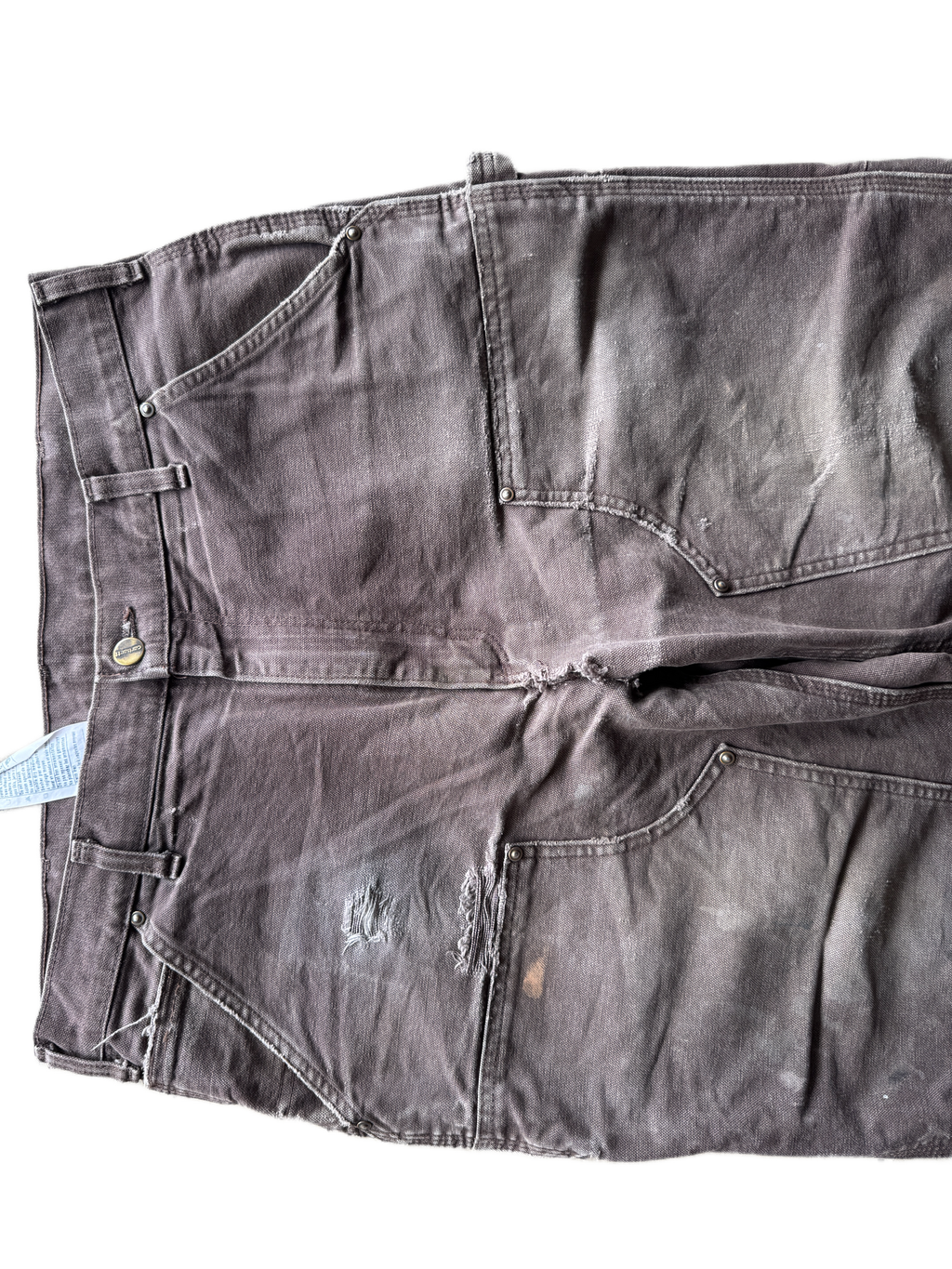 vintage brown carhartt brown double knees