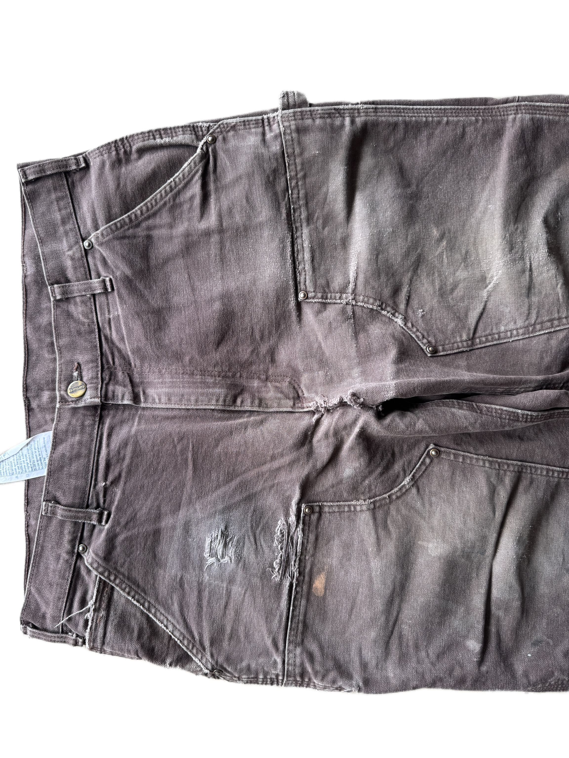 vintage brown carhartt brown double knees